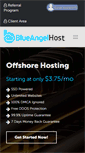 Mobile Screenshot of blueangelhost.com